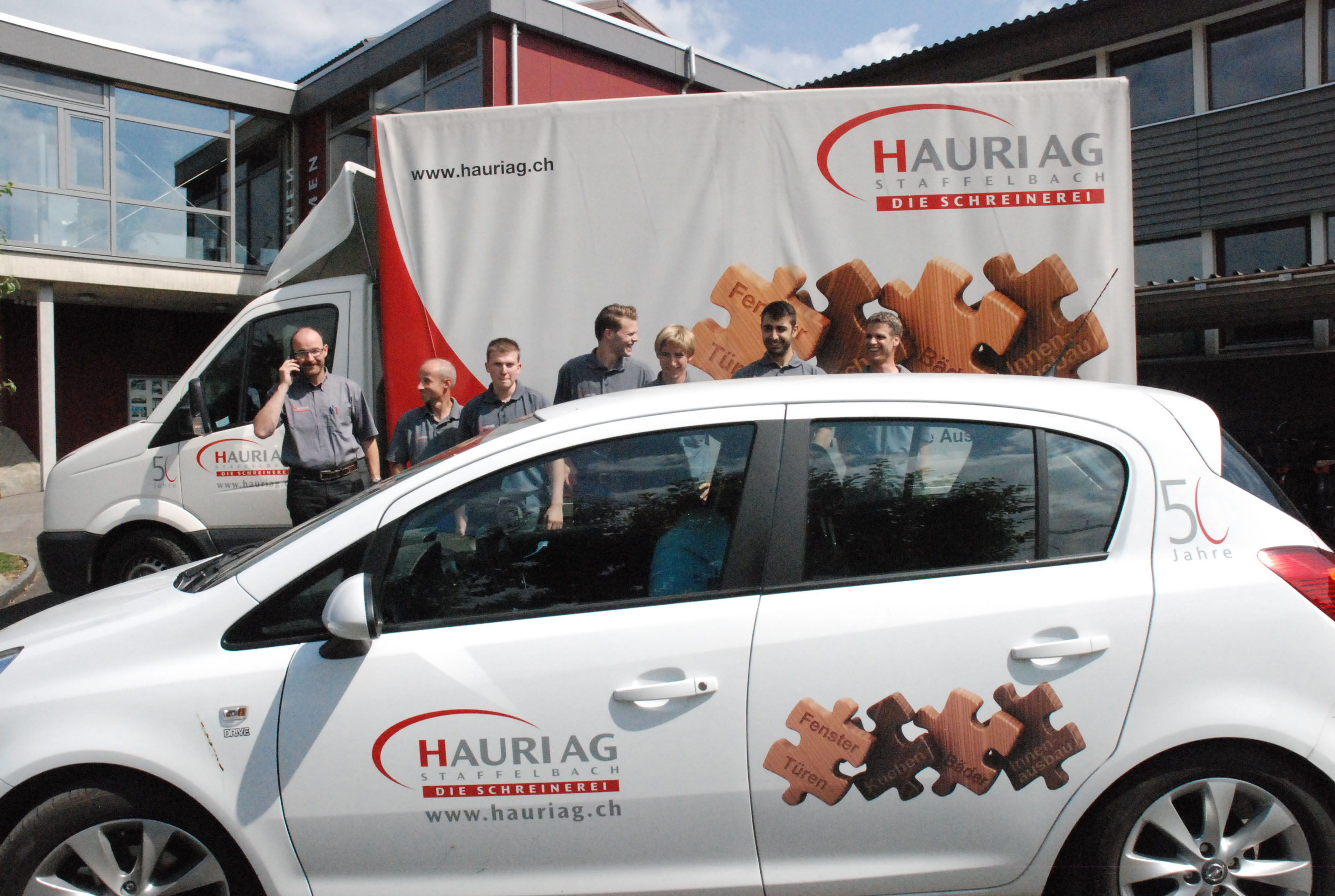 Berufsnachwuchs bei Hauri AG Staffelbach Wynentaler Blatt