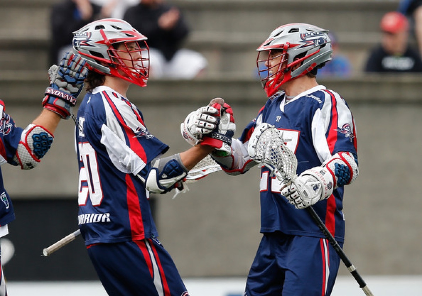 Unterkulm Major League Lacrosse Spieler zu Besuch an der Kreisschule