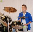 In Schlossrued wird auch auf dem Schlagzeug unterrichtet