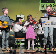 Waren nicht nur herzig: Die Bieri-Kids sorgten mit ihren Geigen- und Gitarrenklängen für viel Begeisterung.