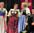 Die klubeigene Kleinformation mit Regula Bieri, Rebekka Stadelmann und Luzia Michel, begleitet durch Cécile Thalmann am Akkordeon, erntete viel Applaus.