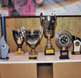 Diese Pokale sind nur eine kleine Auswahl an allen Auszeichnungen.