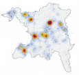 Im Jahr 2025 gab es 900 Diebstähle aus Fahrzeugen. Die Region Aargau Süd ist nur wenig betroffen. Ähnlich wie bei Einbrüchen, konzentriert sich die Täterschaft auf Gegenden nahe der Autobahn. (Grafiken: Kapo)