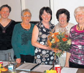 Der Vorstand des Frauenchors Seon.