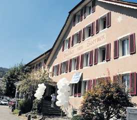 Asylunterkunft "Sternen" in Menziken (Bild: mars.)