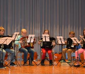 "Los Balgos", Akkordeongruppe von Barbara Steinger