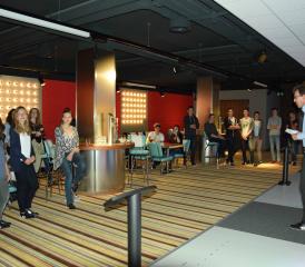 Gemeindeammann Rolf Buchser begrüsste die Jungbürger beim American Bowling