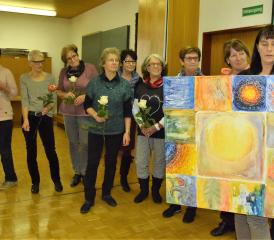 Vieles wurde gemeinsam geschaffen – auch dieses Gemälde