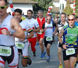 Startfeld für die Short-Distanz