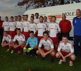 Gleich zwei neue Dresses gab es für das Zwöi des SC Schöftland