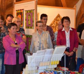 Die Quilterinnen haben im Wäbi-Museum eine einzigartige farbige Ausstellung realisiert