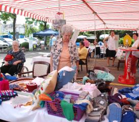 Eine Riesenauswahl an Handarbeiten – farbenfroh und einmalig