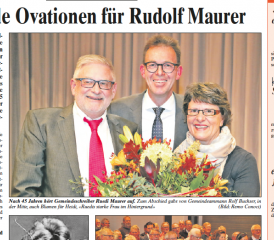 Zeitungsausschnitt Wynentaler Blatt Euses Blättli