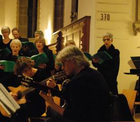 Instrumentalisten bereicherten das Chorkonzert