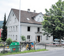 «Huus 74» in Menziken (Bild: Martin Sommerhalder)