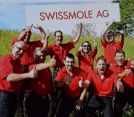 Swissmole Schöftland AG – eine aufgestellte Schar – zum Teil aus dem Wynental