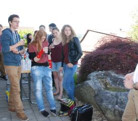 Roger Lehner begrüsste die Jungbürger in Attelwil