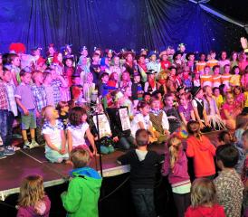 Das grosse Finale des Kindergarten-Musicals