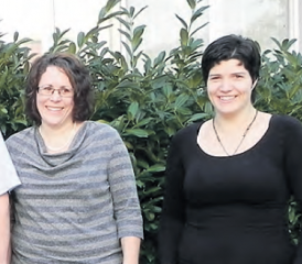 Tina Fuchs (l.) Laura Vogt