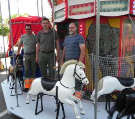 Giampaolo Ruggiu, Peter Steiner und Ueli Baumann hielten während der Sanierung die Zügel zusammen.