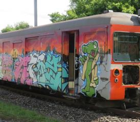 Alter WSB-Wagen beschädigt. (Bild: kapo)