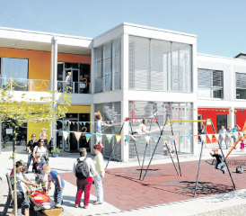 «Schulhaus Gänstel» (Bild: mars.)