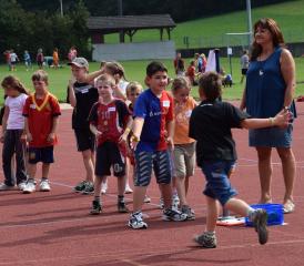 Stafettenlauf macht immer wieder Spass