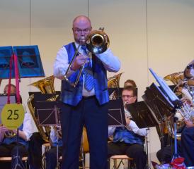 Thomas Hauri entführte die Zuhörer mit seiner Posaune ins Schottische Hochland