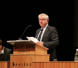 Gemeindeammann Martin Heiz (Bild: rc.)