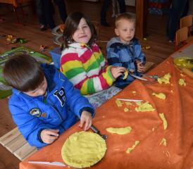 Die Spielgruppe findet im neuen Kurslokal von Pro Schöftland ausreichend Platz
