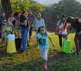 Für die Kinder gab es tolle Spiele