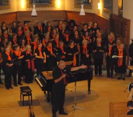 Der Gospelchor von Theo Widmer sang in der reformierten Kirche Schöftland