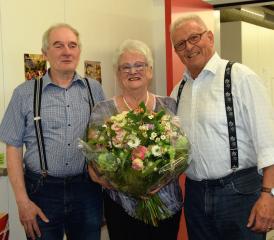 Sie ist die gefeierte Künstlerin mit dem Kochlöffel: Cécile Schor bringt den Schöftler Senioren das Kochen bei.