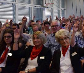 Unter den GV-Teilnehmenden herrschte Einigkeit – es kamen erstaunlich viele