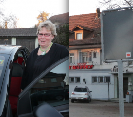 Jolanda Fretz wehrt sich gegen "Parkbusse" (Bild: rc.)