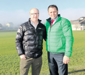 Kurt Hunziker (links), Francisco Baños (Bild: rc.)