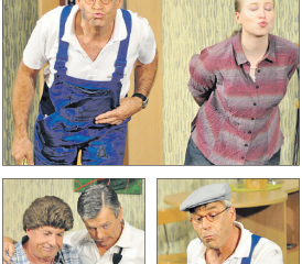 Überzeugten auf der ganzen Linie: Die Mitglieder der Theatergruppe Tandem (Bilder: hg.)