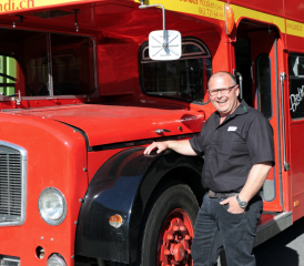 Geschäftsführer Mario Schlatter, Rudolf Maurer AG Gontenschwil (Bild und Text: Martin Sommerhalder)