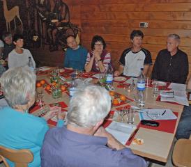 Die Gemütlichkeit steht bei den Vereinsmitgliedern an hoher Stelle
