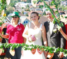 Es waren berauschende Momente an der Hochzeit von Käthi ind Stefan Lüscher