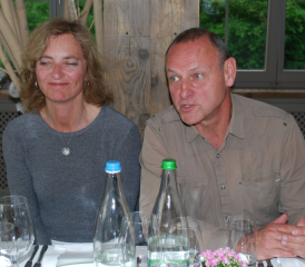 Kurt Freudemann und Partnerin Karin Schmitz (Bild: Heidi Härri)