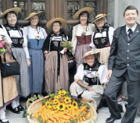 Trachtengruppe Leutwil an der Olma (zVg.)