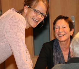 Gemeindeammann-Wahl: Kathrin Burgherr (l.) folgt in Reitnau der nicht mehr antretenden Regina Lehmann