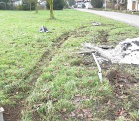 Autofahrer fährt Robidog um und flüchtet (Bild: kapo)