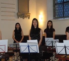 Sie kamen von weit her: Das Taiwan Yangqin Ensemble.