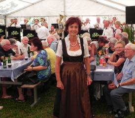 Charmante Gastgeberin: Ruth Hunziker, Wirtin des Gasthof Bären Zetzwil.