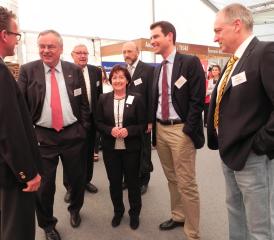 Ehrengäste an der Eröffnung