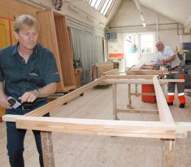 Der Chef persönlich: Urs Zubler führte durch den Betrieb