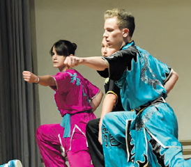 Wu Shu Juniorenmannschaft von Jürg Wiesendanger (Bild: st.)