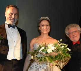 Sie sorgten für musikalischen Adventszauber in der Kirche Beinwil am See: Julian Tovey, Barbara Buhofer und Andres Joho